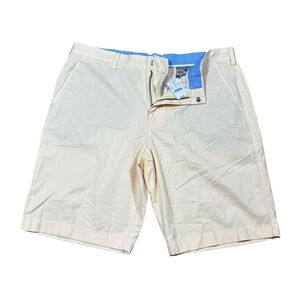 J Crew 11" Flex Chino Shorts Mens 38 Yellow Flat Front Cotton Stretch‎ New